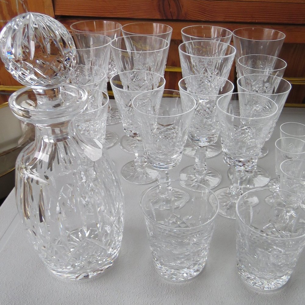 Lot of Waterford Crystal - Kenmare pattern